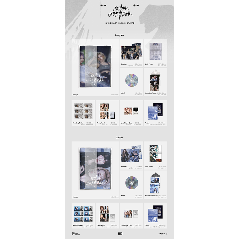 Fe3O4: FORWARD (Ready Ver.) - NMIXX OFFICIAL STORE Fe3O4: FORWARD (Ready Ver.) - NMIXX OFFICIAL STORE